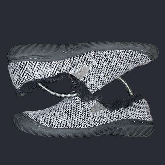 JBU Gray Willow Knit Casual Loafern Shoes Size 8.5 - Picture 6 of 9